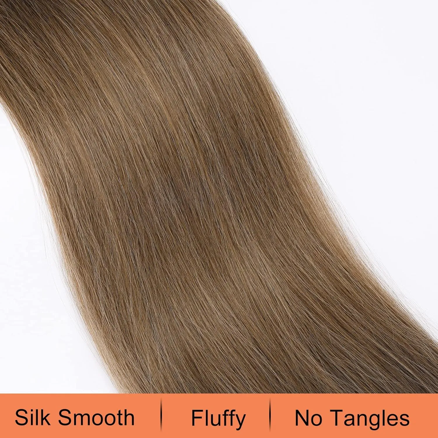 SEIKEA 28" Ponytail Extensions Drawstring Long Straight Fake Pony Tail Natural Soft Clip in Hair Extension Synthetic Heat Resistant Hairpiece - Ash Blonde with Golden Blonde