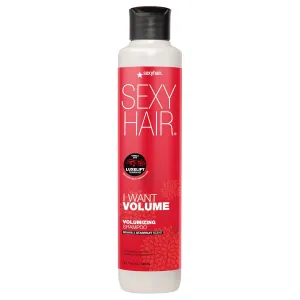 SEXYHAIR I WANT VOLUME Shampoo/Conditioner, 10.1oz | 10% More Volume | Lightweight Formula | All Hair Types