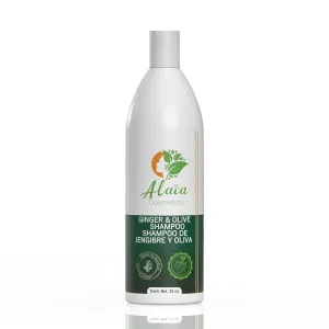SHAMPOO GINGER OLIVE FREE OF SALT AND PARABENS. Alaia Cosmetics.32 0Z High viscosity shampoo is highly recommended for its great content of vitamins, proteins, and limpiador capilar.