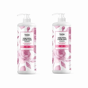 Shampoo | Shampoo for Color Treated Hair and Sensitive Scalp | 1000ml (Rose - Color Care, 2PK (33.81 fl oz/ea))