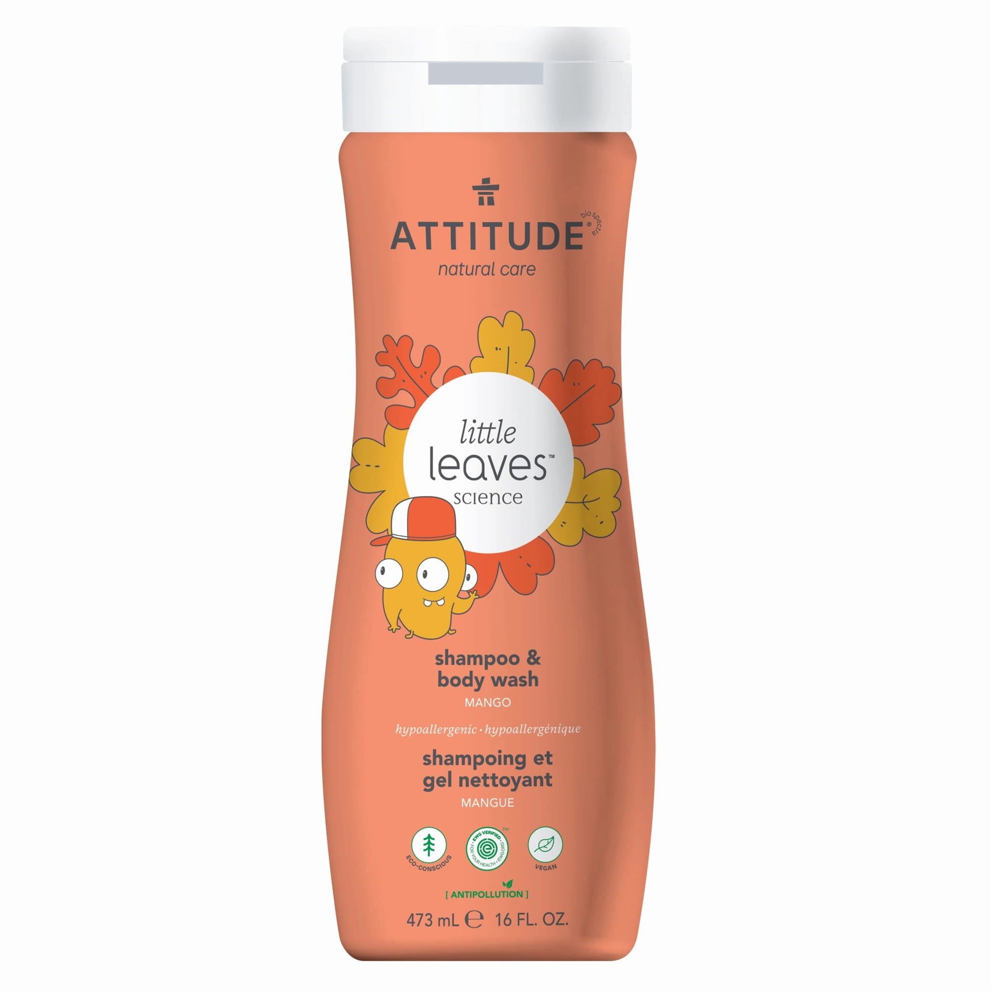 Shampoo and Body Wash 2-in-1 for kids : LITTLE LEAVES™