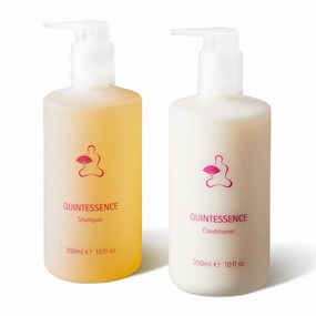 Shampoo and Conditioner Set - Hotel Collection Spa Care - Aromatherapy Hair Products - Quintessence - 10oz