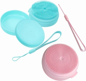 Shampoo Brush Bath Brush Set Silicone Body Scrubber Shower Essentials Scalp Body Cleansing Tool
