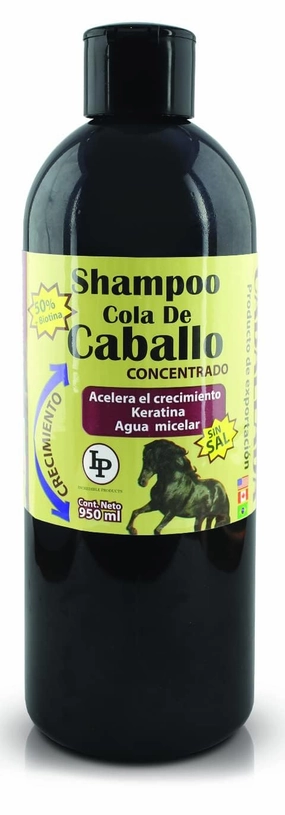Shampoo Caballada 950ml (2 PACK) Shampoo Cola De Caballo BIOTINA Horsetail shampoo - 950 Ml each   Styling Cream 250 ml Cema para peinar 8.45 fl oz