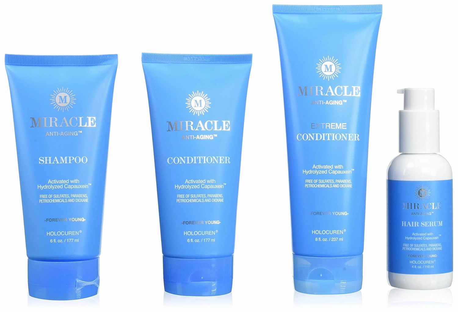 Shampoo, Conditioners & Hair Serum; FOUR Pack