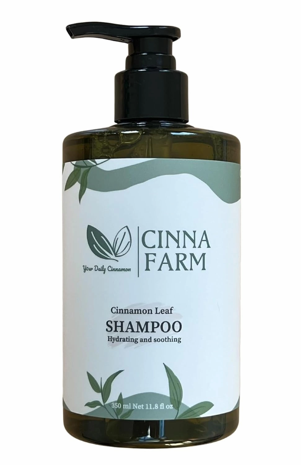 Shampoo, from Cinnamon leaves extraction, Hydrating and soothing, no artificial fragrance, fulfates and silicones free, natural ingredients, color safe