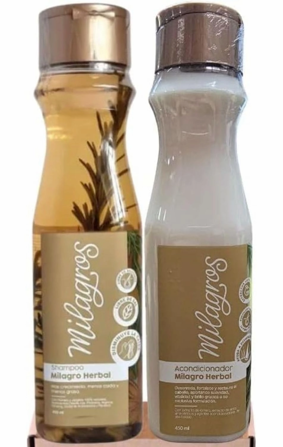 Shampoo Milagro Herbal y Acondicionador Milagro Herbal Milagros (2 Pack) MilagrosShampoo Milagro Herbal, Acondicionador Milagro Herbal Milagros