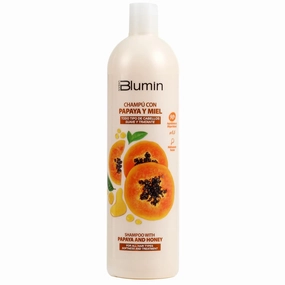 Shampoo With Papaya and Honey For All Hair Types, Softness & Treatment, 1000ml