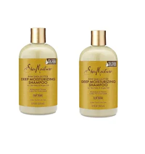 Shea Moisture Raw Shea Shampoo 13 Ounce (384ml) (2 Pack)