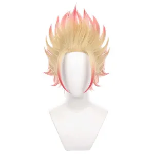 Shidou Ryusei Cosplay wig Dyed short hair with reverse warping 30cm Cos Wig Claret Braid Hair (Shidou Ryusei)