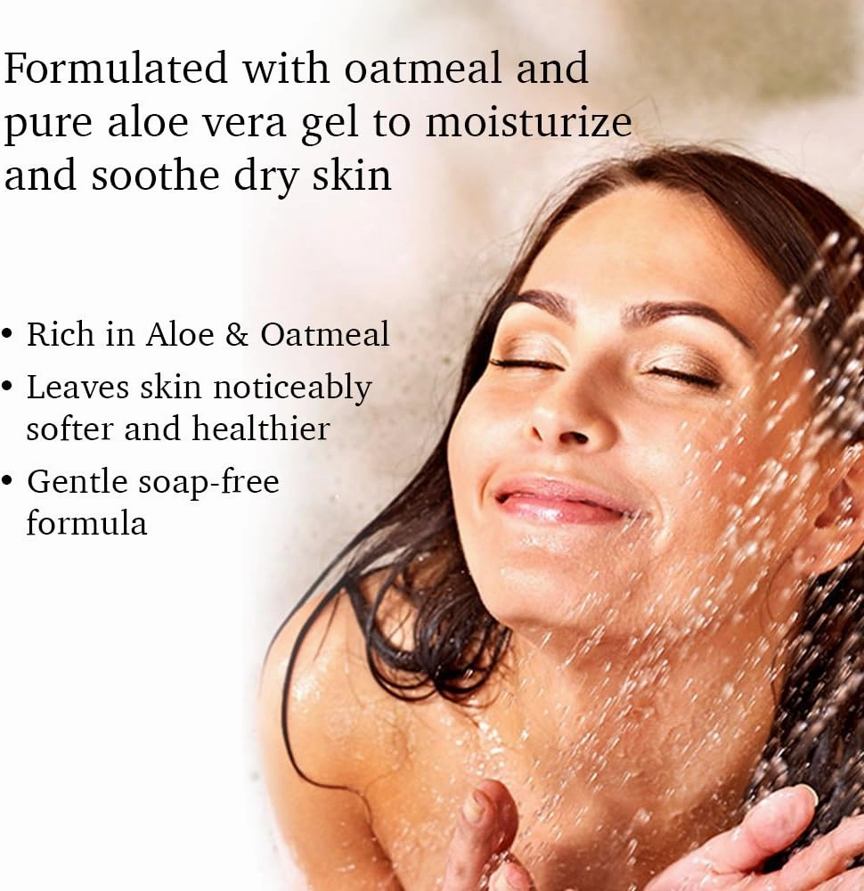 ShiKai Daily Moisturizing Shower Gel (Yuzu, 1 Gallon) | Gentle Soap-Free Formula | with Aloe Vera & Finely Ground Oatmeal for Soft, Healthy Skin | Dry Skin Relief