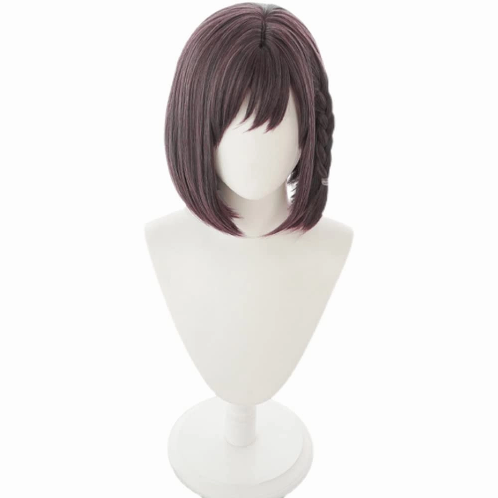 Shinonome Ena Cosplay wig Brownish purple 32cm (Brownish purple(Shinonome Ena))