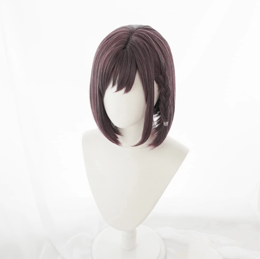Shinonome Ena Cosplay wig Brownish purple 32cm (Brownish purple(Shinonome Ena))