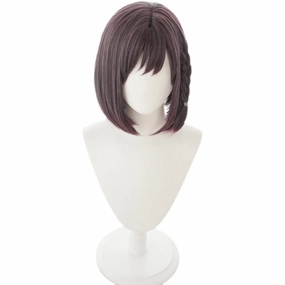 Shinonome Ena Cosplay wig Brownish purple 32cm (Brownish purple(Shinonome Ena))