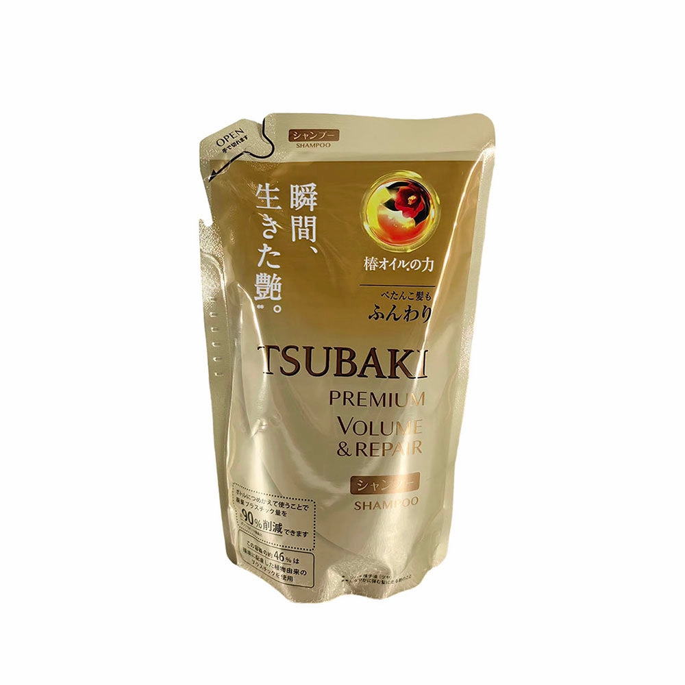 Shiseido Tsubaki Premium Volume & Repair Shampoo Refill - 330ml