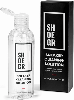 Shoe Cleaning Solution | Essential Shoe Shiner Cleaner for Sneakers, Knit, Nubuck, Suede | Shoe Shampoo with Ultimate Cleaning Capacity | Ideal for Mesh, Leather, Canvas Shoe Cleaning, Neutral, 0 UK Men/ 2 UK Women (Wide)