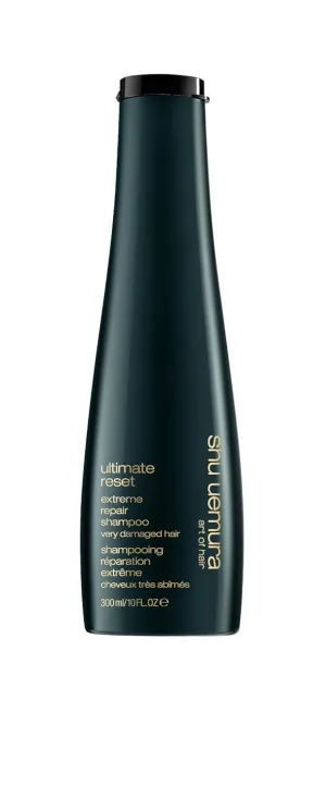 Shu Uemura Ultimate Reset Extreme Repair Shampoo - Strengthens to Reduce Breakage and Split Ends, Deeply Conditions and Nourishes, With Japanese Rice Extract