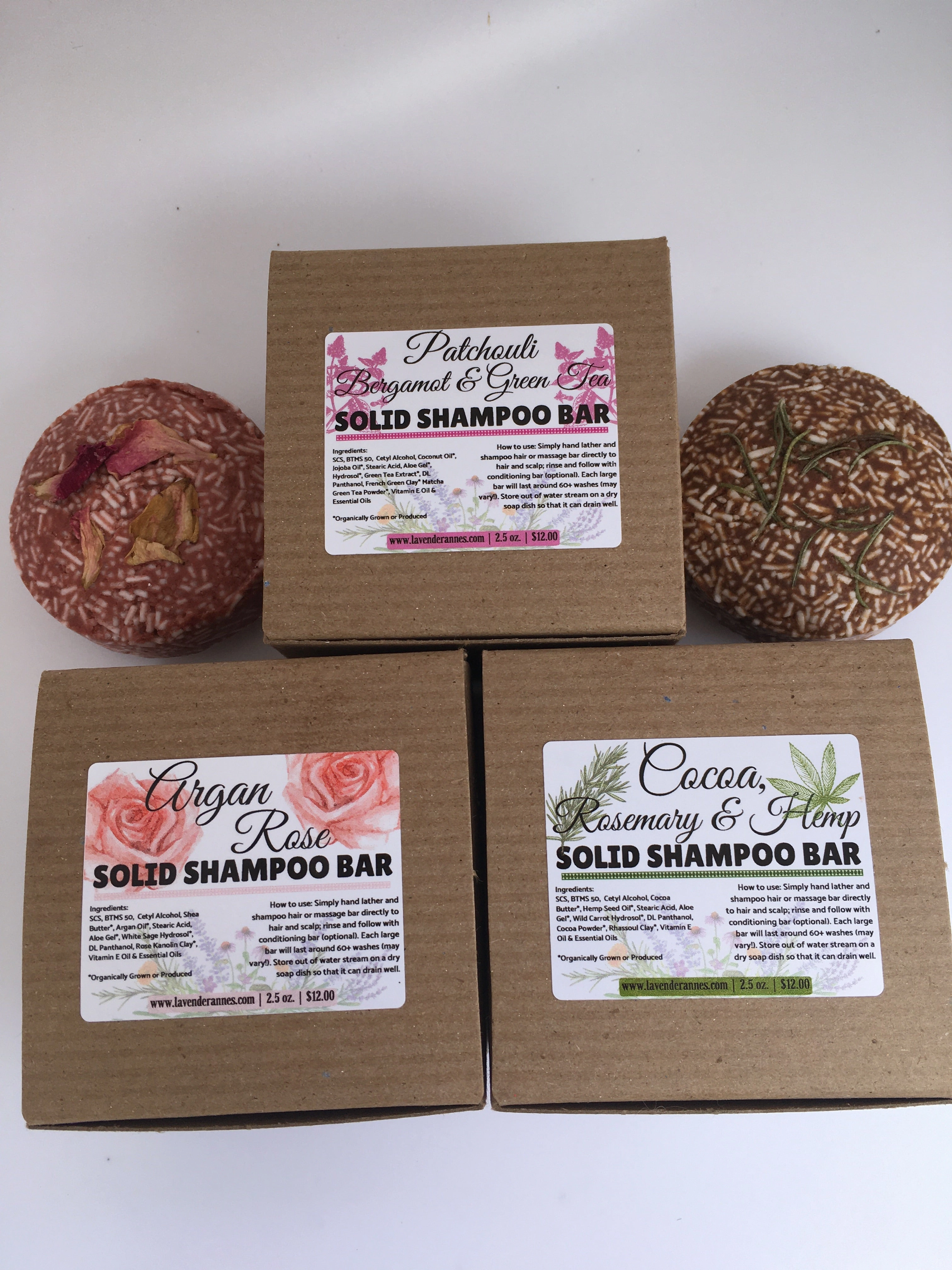 Solid Shampoo Bars