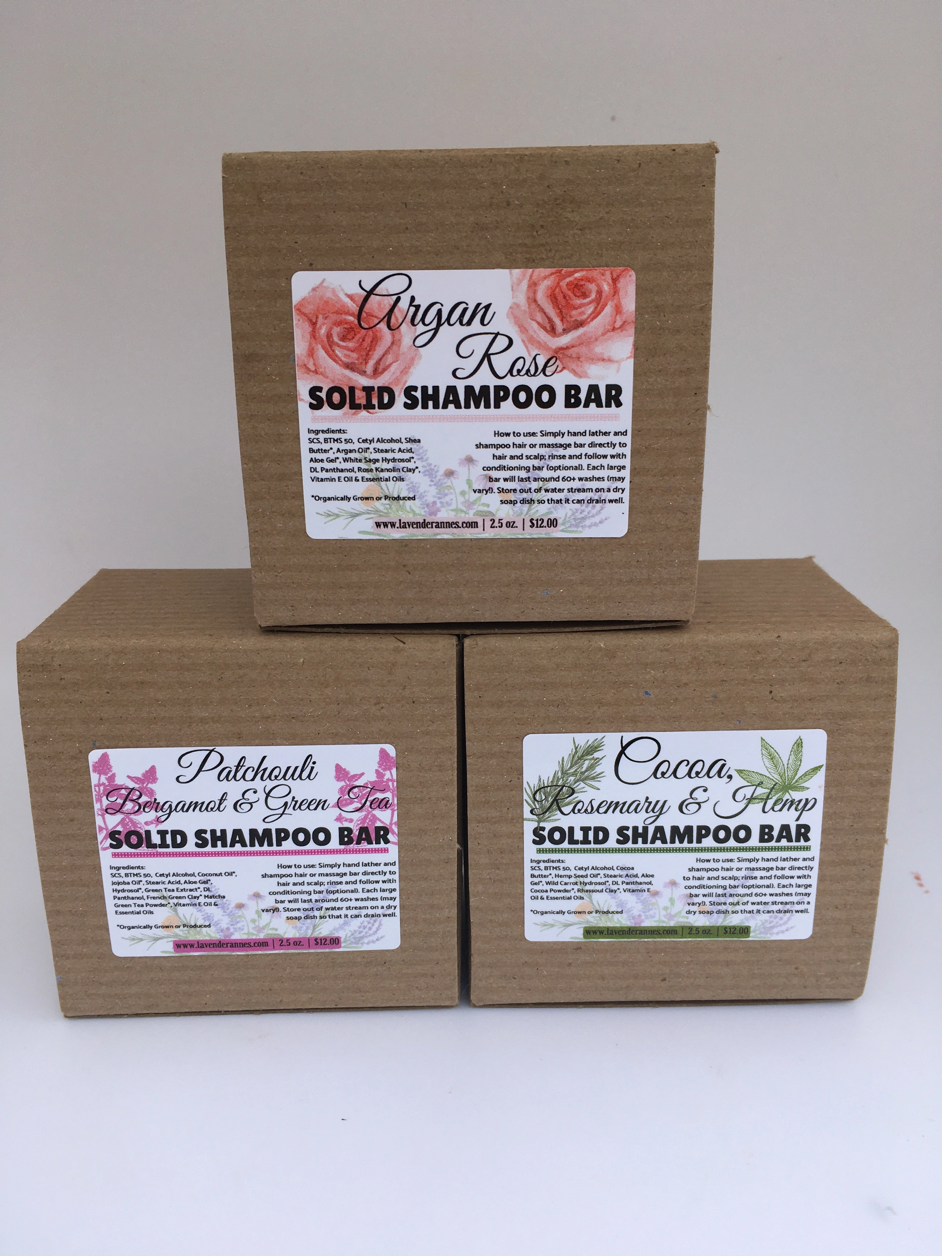Solid Shampoo Bars