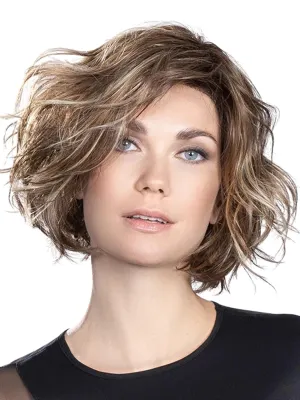 Sound Lace Front Mono Part Heat Friendly Synthetic Petite Avg Wig 3PC Bundle: Wig, 4oz Enriched Shampoo and Comb (Tobacco Rooted 12.26.27)