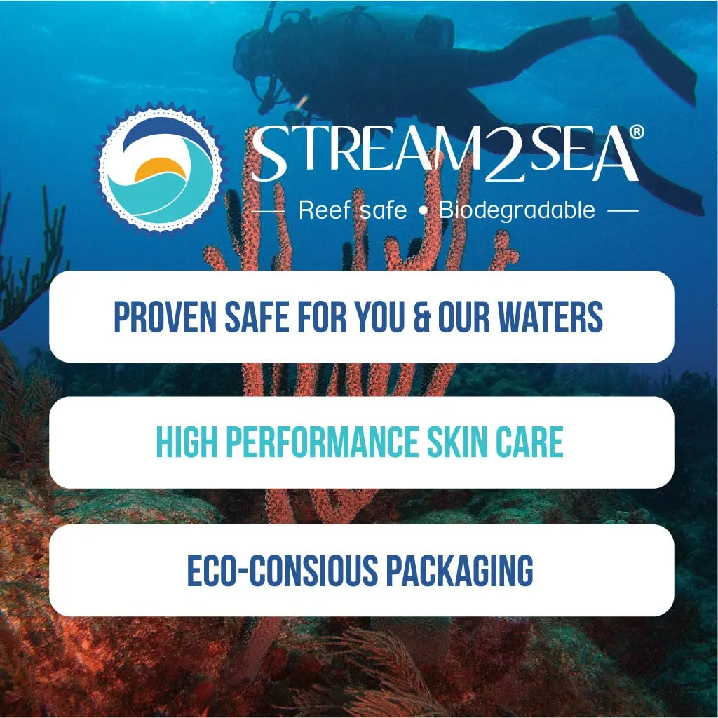 STREAM 2 SEA Boaters and Campers Hair Shampoo and Conditioner Set, 4 oz Reef Safe Fragrance Free All Natural Shampoo and Conditioner For Camping, Hiking and Boating, Paraben Free Hair Care