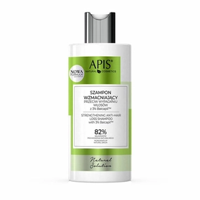 Strengthening Shampoo Anti-hair Loss NATURAL SOLUTION 3% Baicapil Volume Keracin Caffeine Men & Women 300ml
