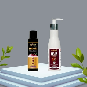 Subaxo Herbal Hair Care Combo- Anti Hair Fall Shampoo (120 ml) & Herbal Hair Conditioner (200ml)