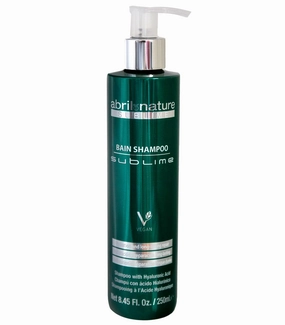Sublime - Professional Shampoo for Repairing Hair Fiber - For Damaged, Thick, and/or Porous or Afro Hair - Hyaluronic Acid - Nourishing and Hydrating - 250 ml