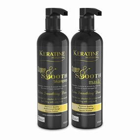 Super Smooth Shampoo and Hair Mask | for Repairs Damaged Hair | Combo Pack