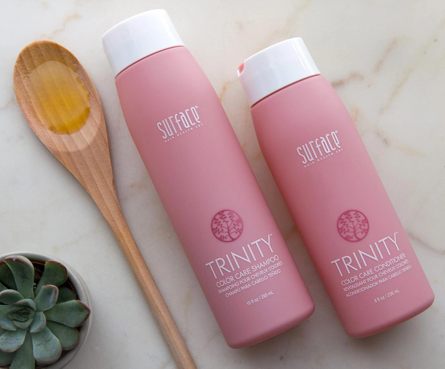 Surface Hair - Trinity Color Care Shampoo – Sulfate-Free, Paraben-Free Cleansing, Shine, and Volume for Color Treated Hair