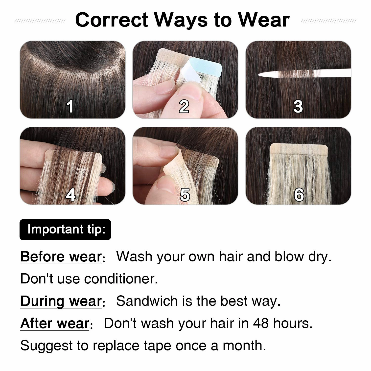 SUYYA Tape in Hair Extensions 100% Remy Human Hair 20 inches 20pcs 50g/pack Straight Seamless Skin Weft Tape in Human Hair Extensions(20Inch #8 Light Brown)
