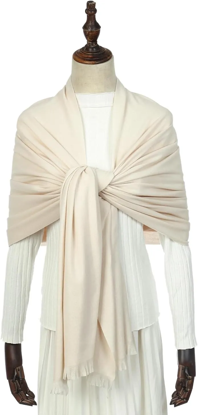 SWAT PANY Pashmina shawls and wraps for Evening Dresses Scarf for Women Winter Shawl Wraps for Women Weedings