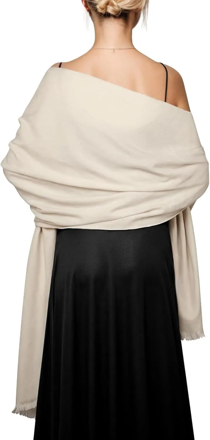 SWAT PANY Pashmina shawls and wraps for Evening Dresses Scarf for Women Winter Shawl Wraps for Women Weedings
