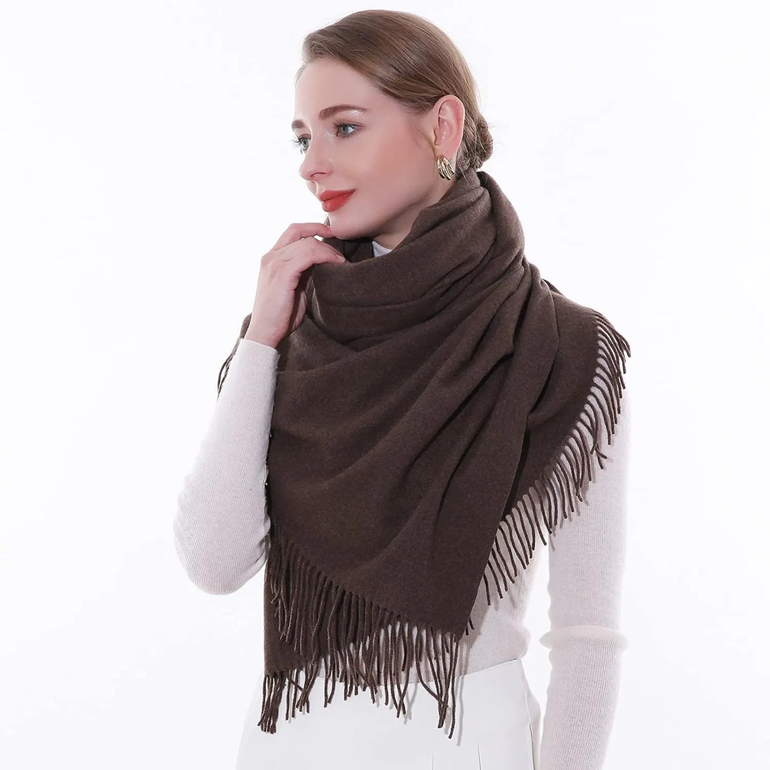 SWAT PANY Winter Scarfs for Women Pashmina Shawls and Wraps for Evening Dresses Warm Shawl Wraps for Women Weddings