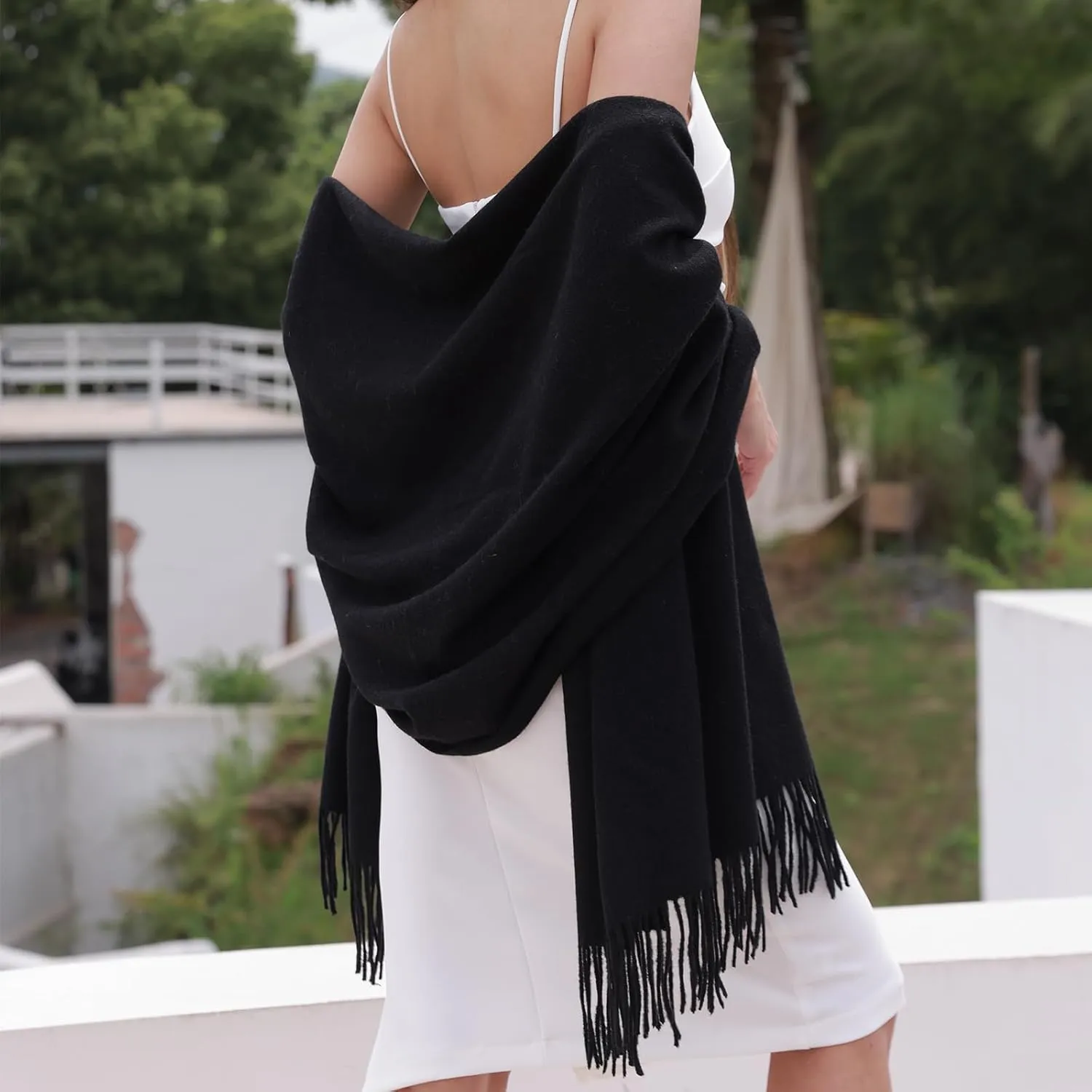 SWAT PANY Winter Scarfs for Women Pashmina Shawls and Wraps for Evening Dresses Warm Shawl Wraps for Women Weddings