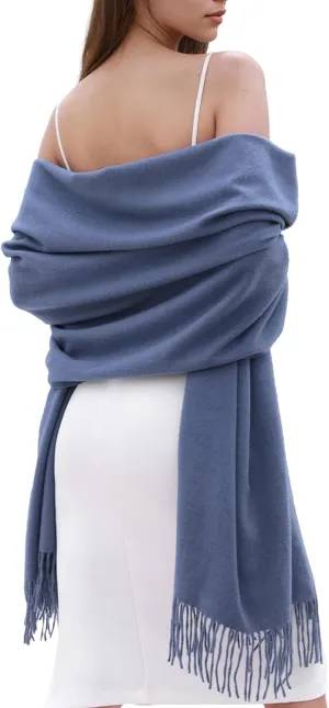 SWAT PANY Winter Scarfs for Women Pashmina Shawls and Wraps for Evening Dresses Warm Shawl Wraps for Women Weddings