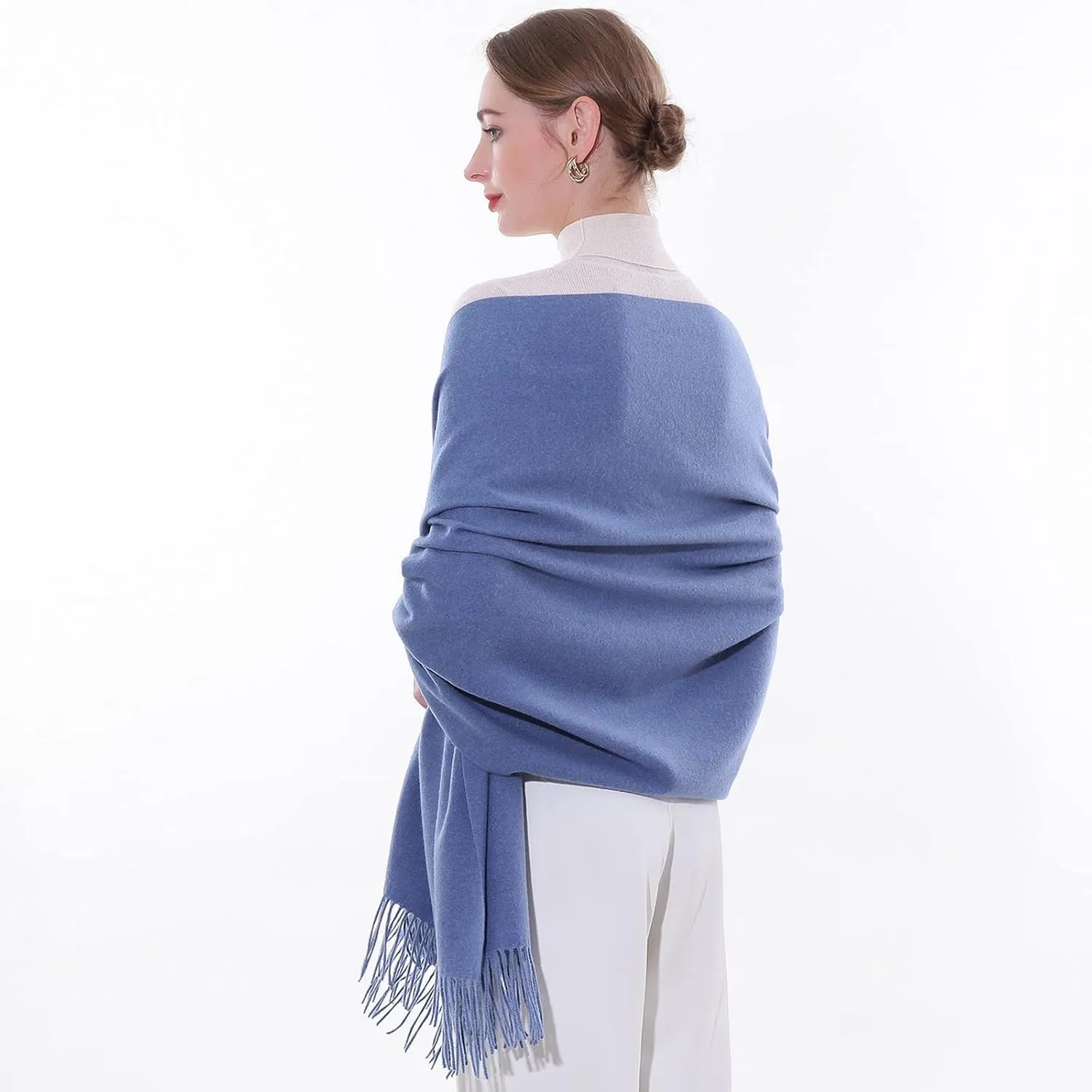 SWAT PANY Winter Scarfs for Women Pashmina Shawls and Wraps for Evening Dresses Warm Shawl Wraps for Women Weddings