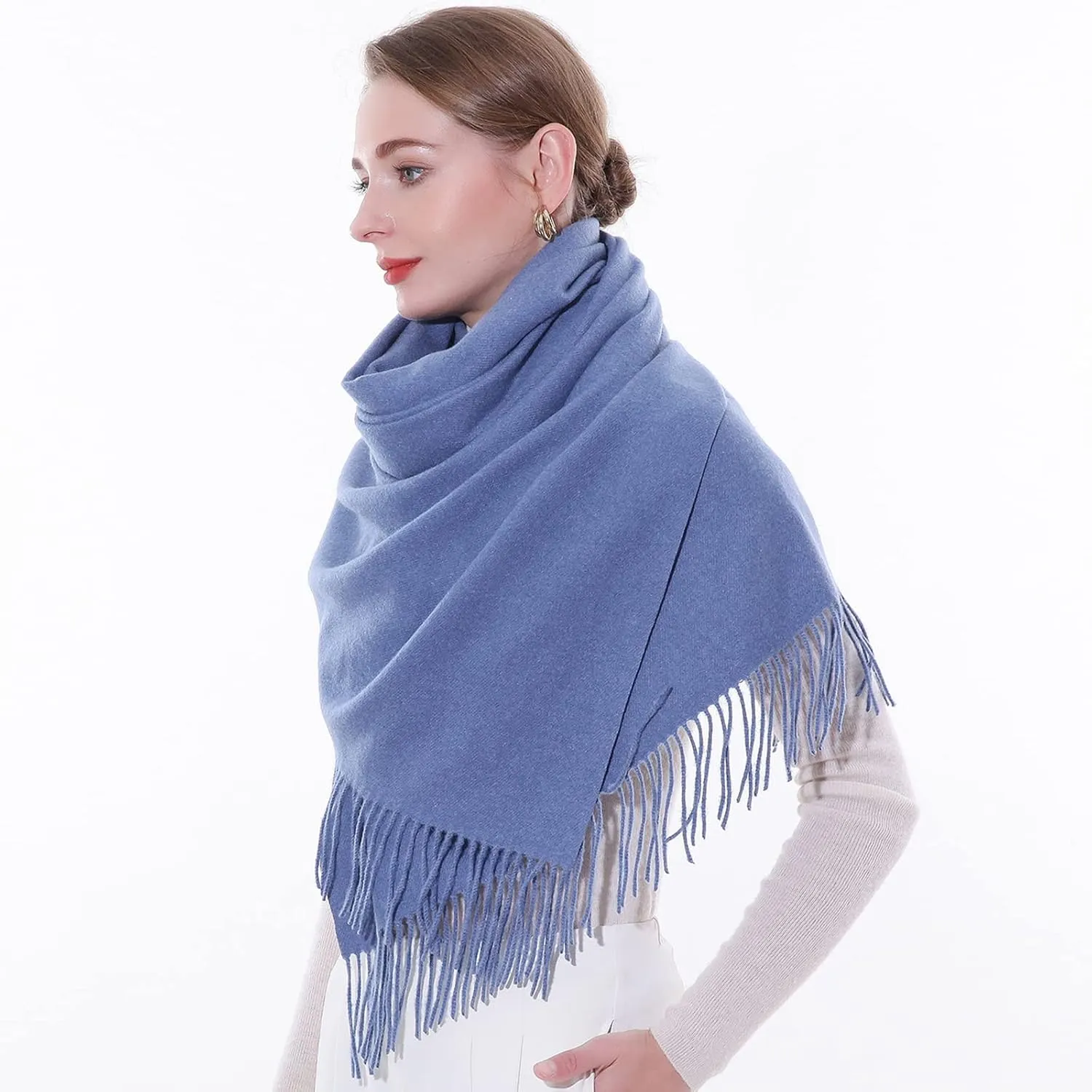 SWAT PANY Winter Scarfs for Women Pashmina Shawls and Wraps for Evening Dresses Warm Shawl Wraps for Women Weddings