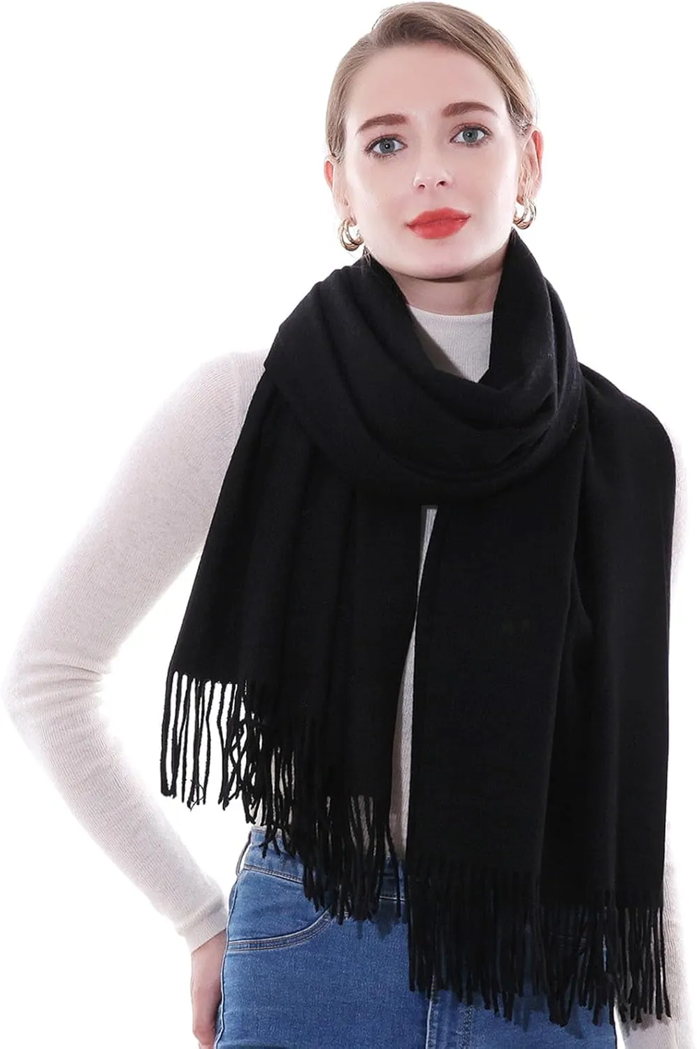 SWAT PANY Winter Scarfs for Women Pashmina Shawls and Wraps for Evening Dresses Warm Shawl Wraps for Women Weddings