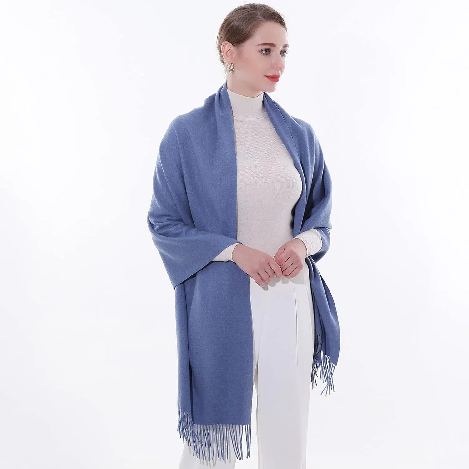 SWAT PANY Winter Scarfs for Women Pashmina Shawls and Wraps for Evening Dresses Warm Shawl Wraps for Women Weddings