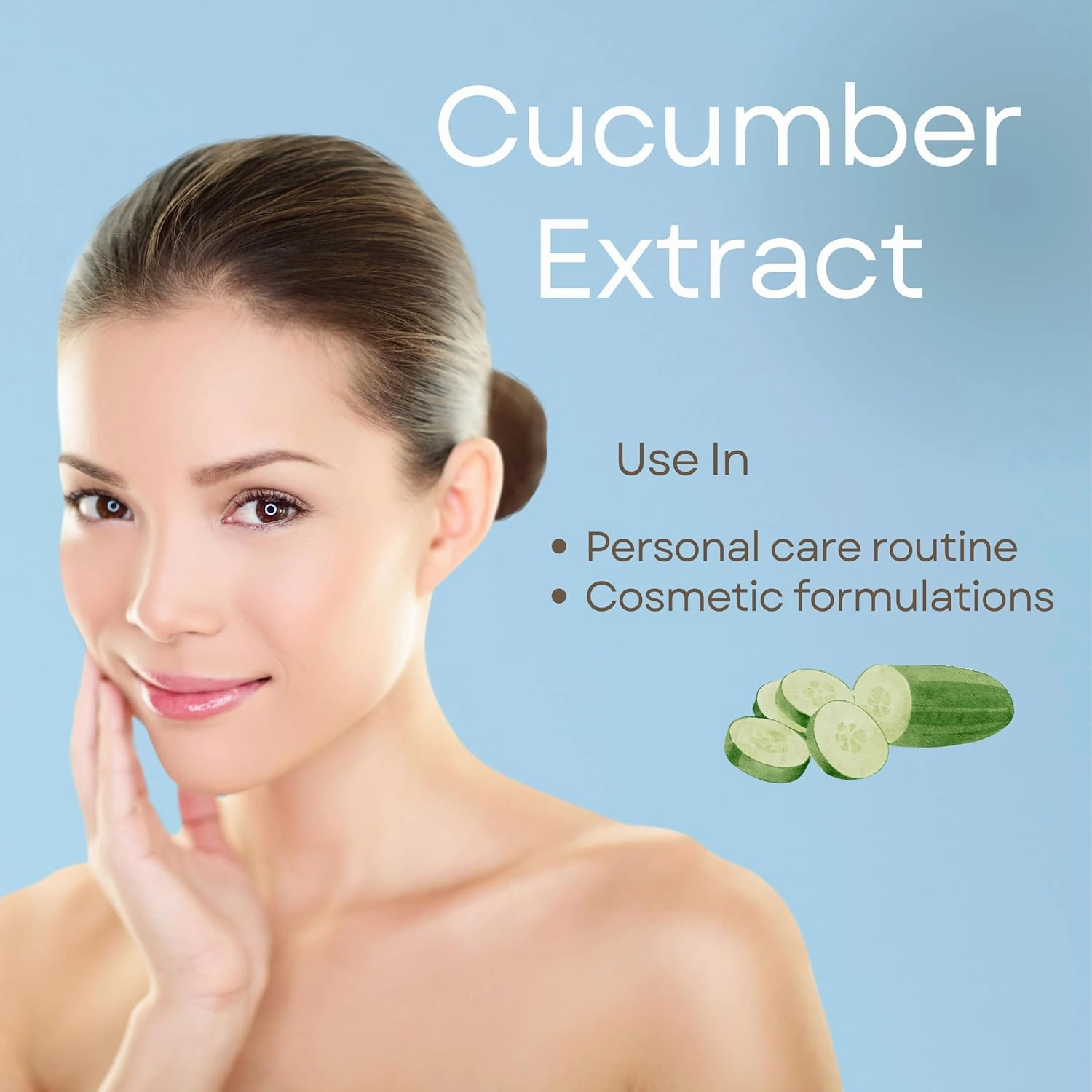 t.botanicals Pure Cucumber Extract Liquid Glycerite Alcohol Free Serum for Face Wash Mask Body Cosmetic Formulations and Skin Care Cream, Lotion, Shampoo, Conditioner Recipes (1 oz.)