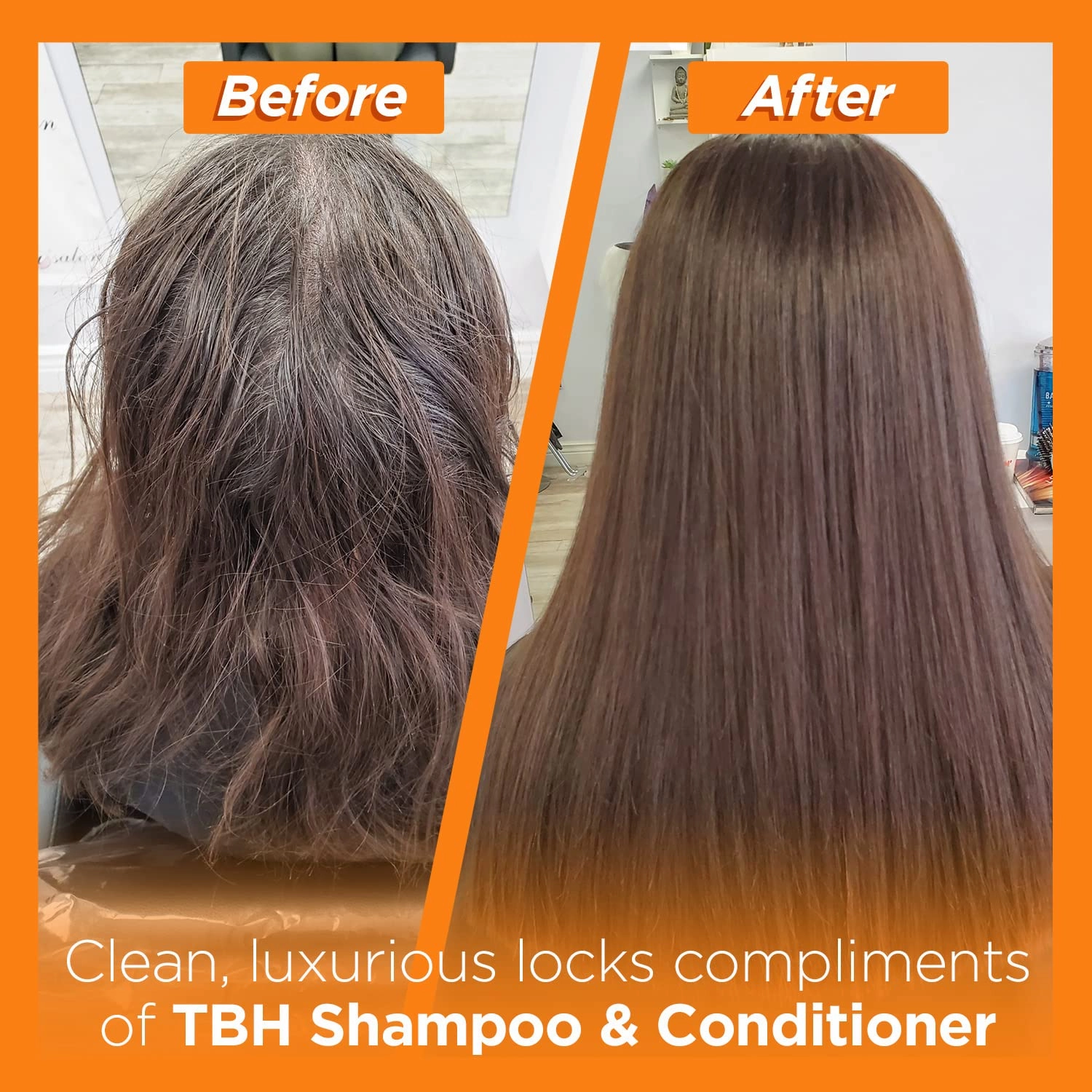 TBH Kids Shampoo - Shampoo for Oily Hair - Sulfate, Paraben Free - 12 oz (2 Pack)