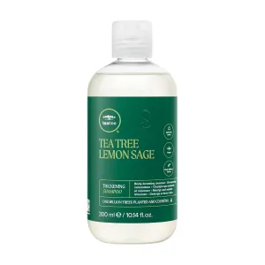 Tea Tree Lemon Sage Thickening Shampoo, Builds Body   Boosts Volume, For Fine Hair