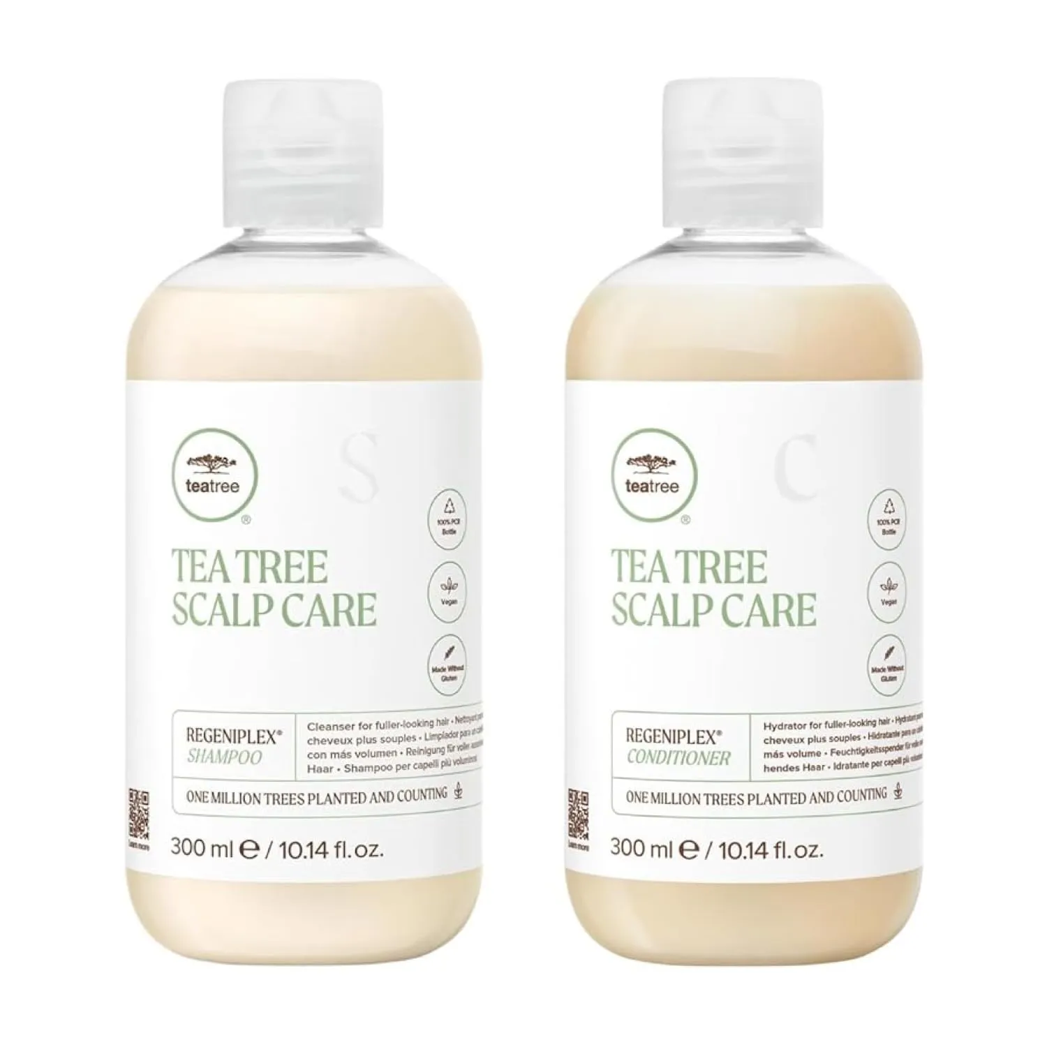 Tea Tree Scalp Care Holiday Gift Set, Shampoo   Conditioner, For Fine   Thinning Hair