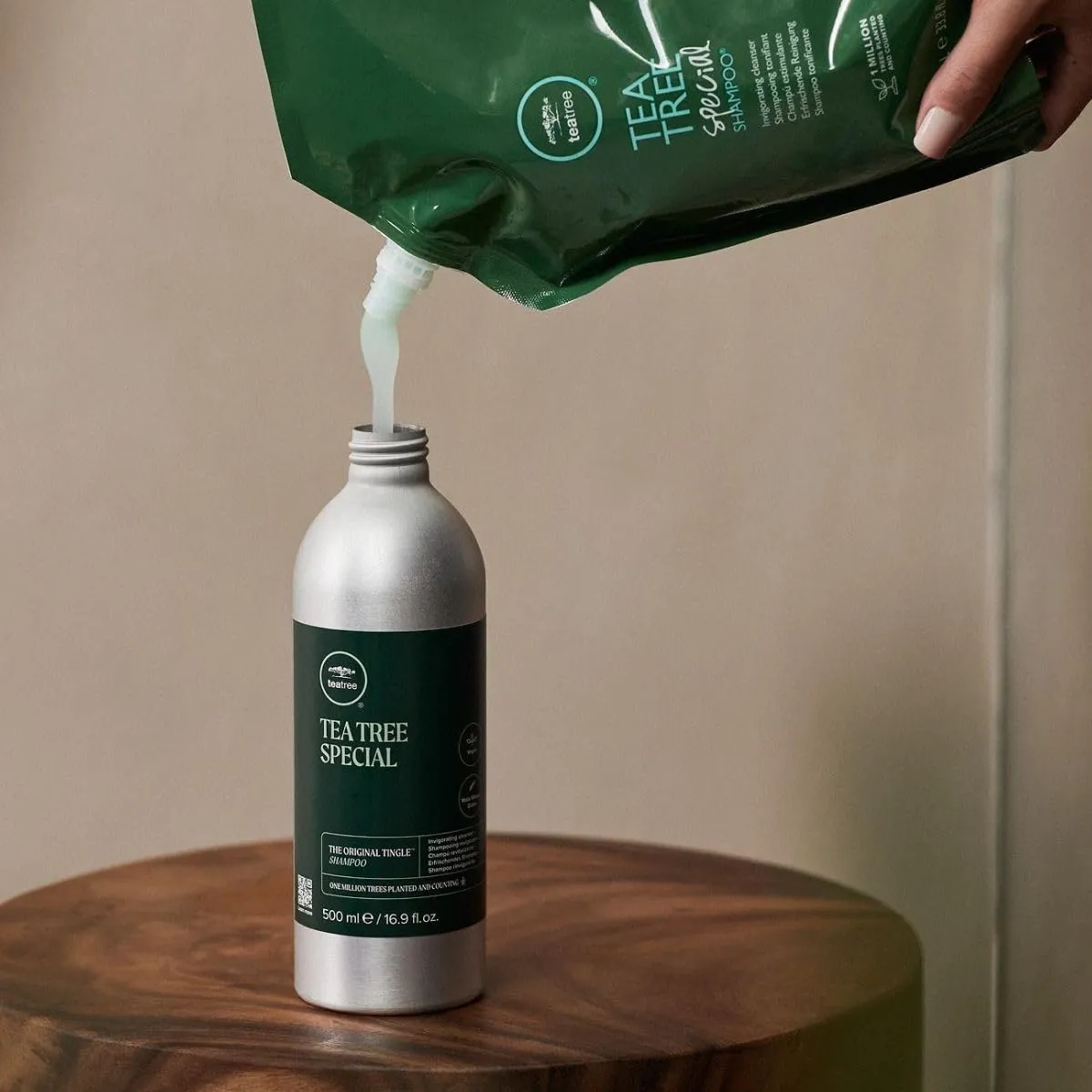 Tea Tree Special Shampoo, Deep Cleans, Refreshes Scalp, Especially Oily Hair, For All Hair Types