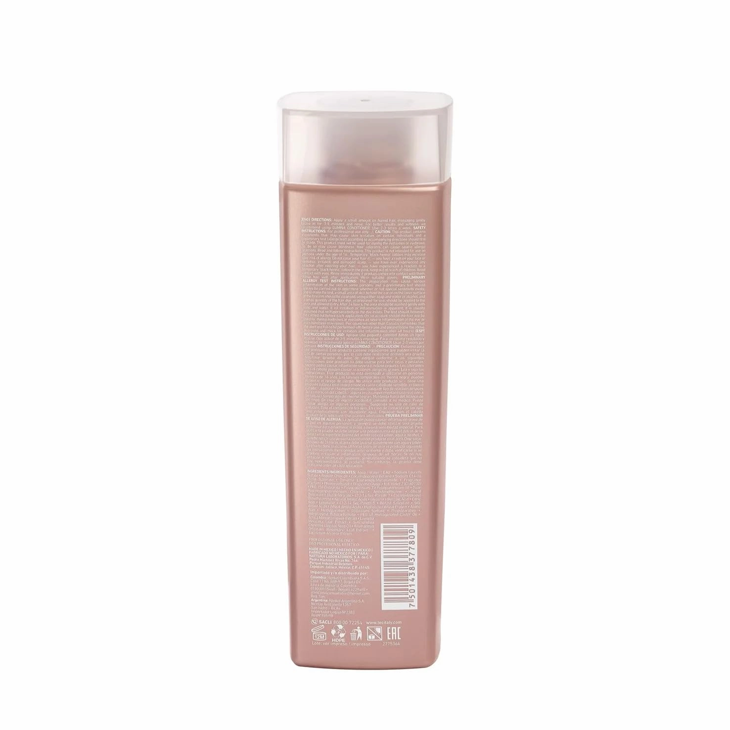 Tec Italy - Lumina Purple Shampoo, 10.1 oz