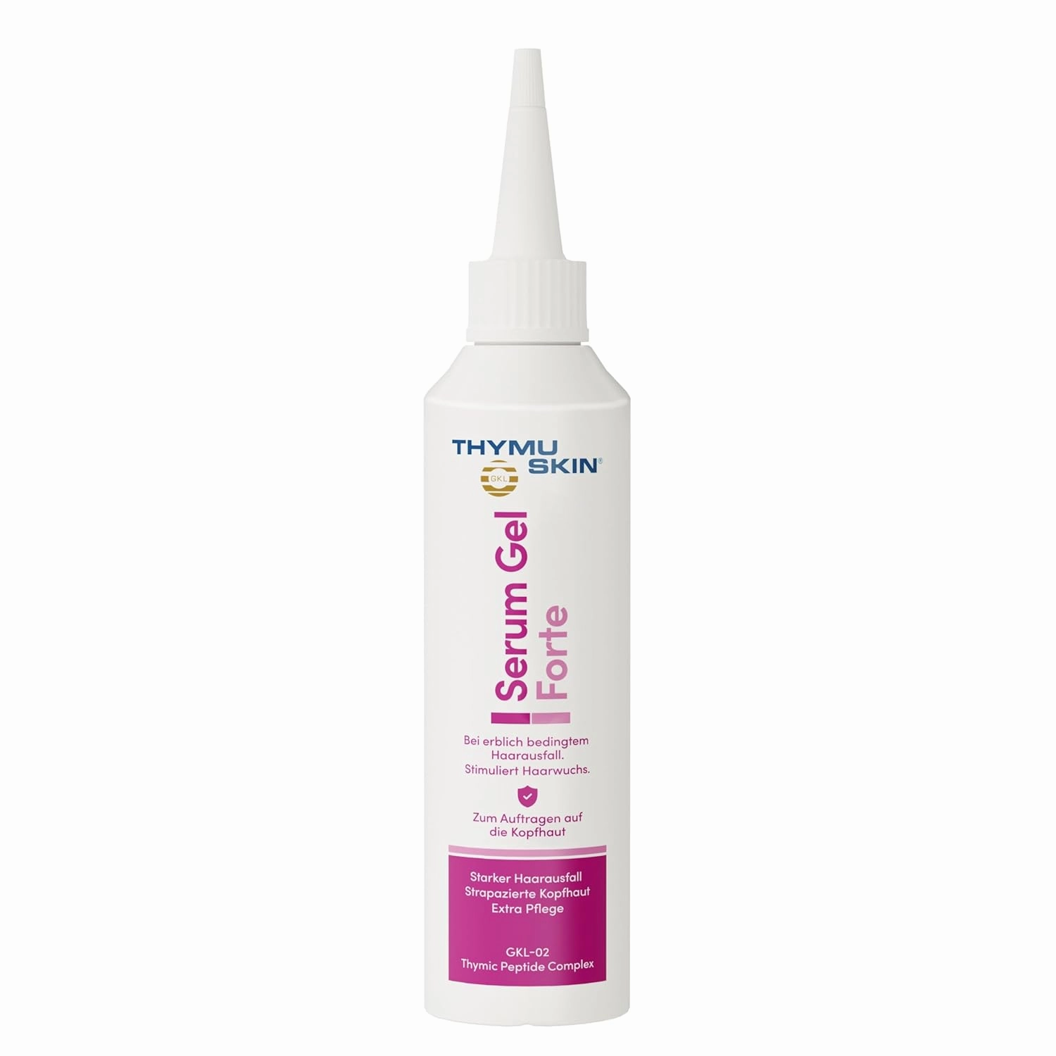 Thymuskin Forte Serum Gel - Hair Serum, Advanced Solution for Thinning Hair, Women's Hair Loss - Step 2 (100ml)