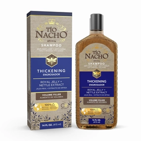 Tio Nacho Anti Hair Loss Thickening Volume Filler Shampoo with Royal Jelly, 14 Ounces (Pack of 12)
