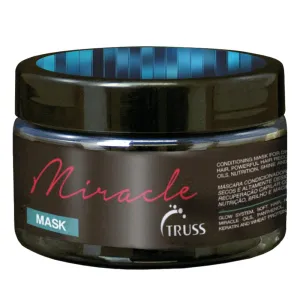 TRUSS Miracle Hair Mask - Hair Care for Women & Men Formulated with Blend of Oils & Nano Repair Technology - Hydrating, Detangling & Nourishing Conditioning Treatment for Damaged Strands (8.8 oz)