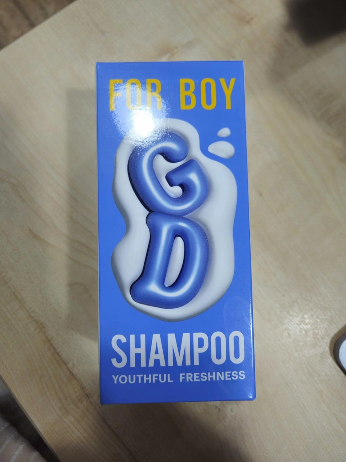 TS GD Shampoo for Boys | Korean Teen Shampoo with Upgraded Probiotics | Anti-Dandruff & Itchy Scalp Relief | Blue Fresh Allergy-Free Fragrance | Sulfate-Free (13.5 fl oz, 400ml)